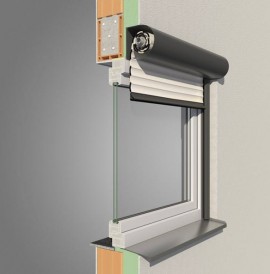 Vivendo Alulux Rollladensystem - Design-Vorbaurollladen