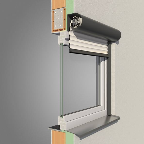 Vivendo Alulux Rollladensystem - Design-Vorbaurollladen