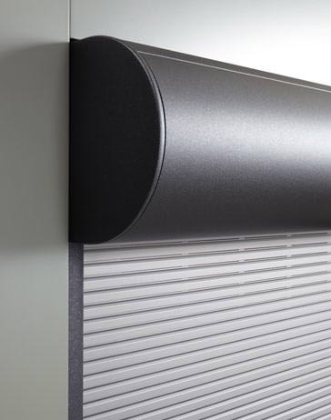 Rollladen Eigenschaften und Merkmale - Aufsatzrollladen Nahaufnahme Rollladen Eigenschaften und Merkmale - Aufsatzrollladen Nahaufnahme