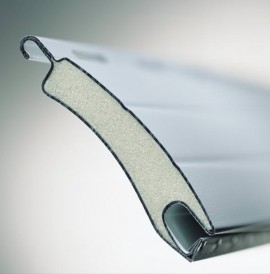 Alulux Rollladenlamelle im Profil