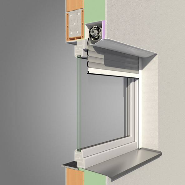 Punext Alulux Rollladensystem - Vorbaurollladen