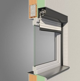 Varimaxx Alulux Rollladensystem für Vorbaurollladen
