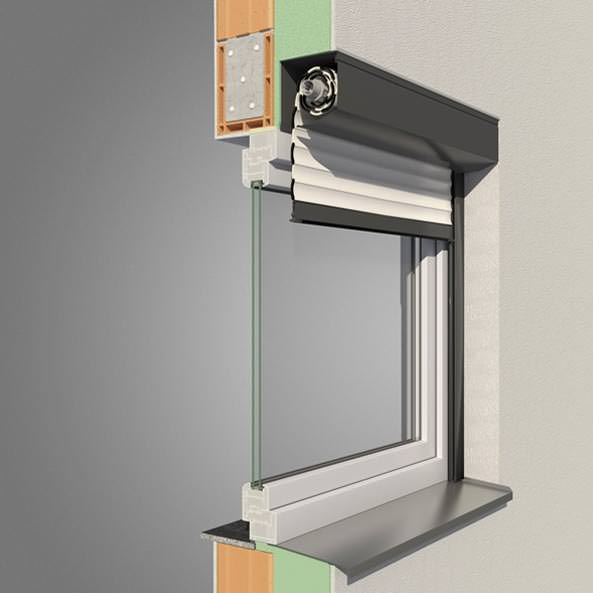 Varimaxx Alulux Rollladensystem für Vorbaurollladen
