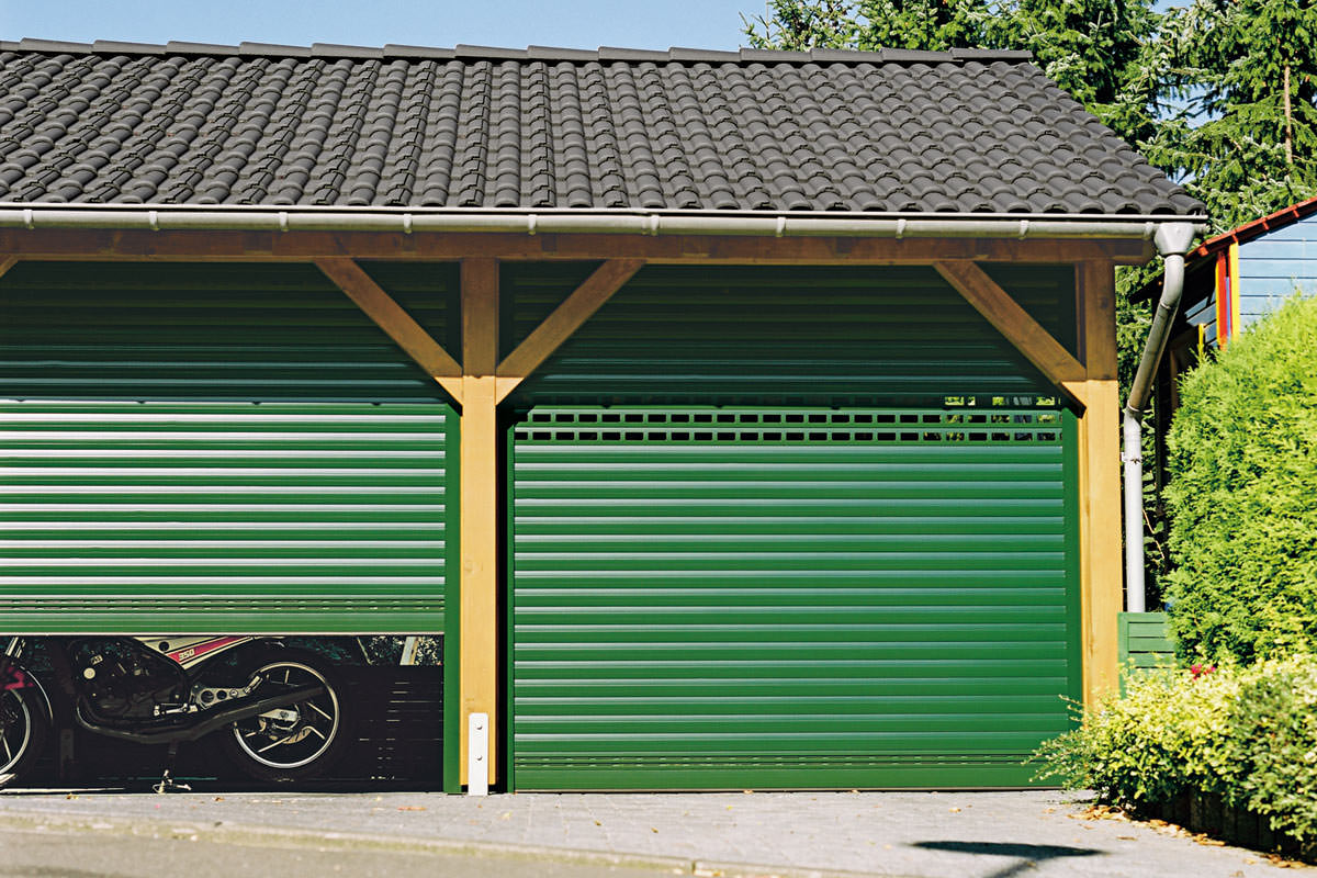 Das leise Aluminium-Deckenlauftor von Alulux: Detolux | Alulux