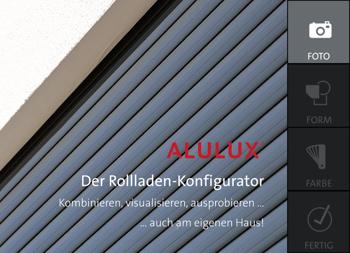 Alulux Rollladen Konfigurator